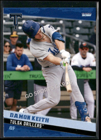 2025 Tulsa Drillers Damon Keith