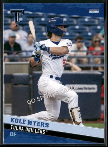 2025 Tulsa Drillers Kole Myers