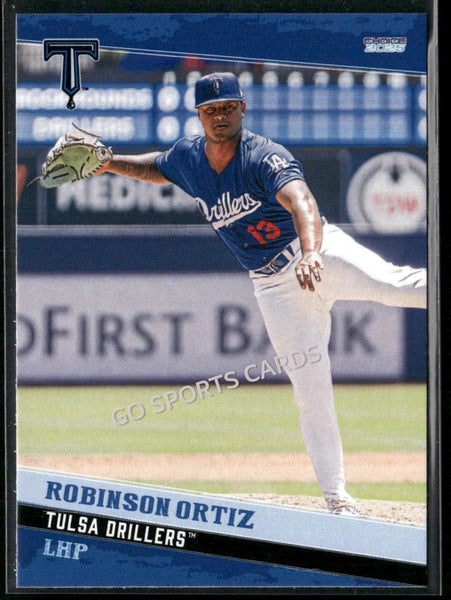 2025 Tulsa Drillers Robinson Ortiz