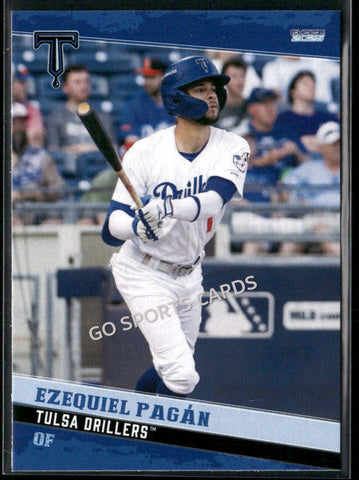 2025 Tulsa Drillers Ezequiel Pagan