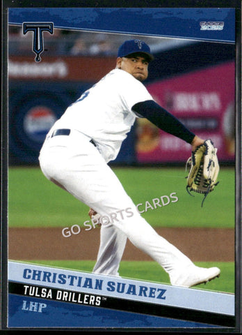 2025 Tulsa Drillers Christian Suarez