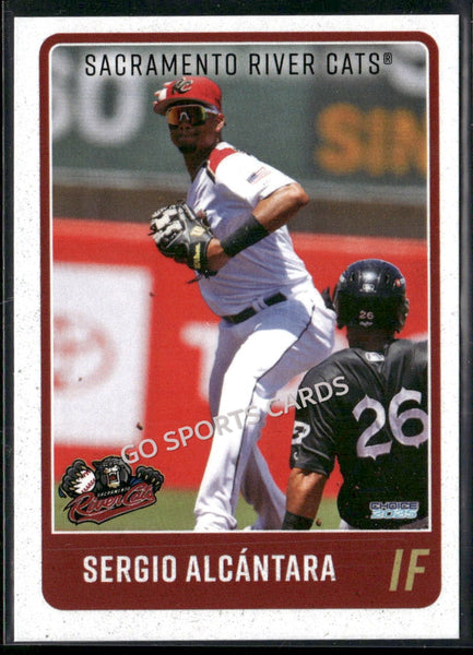 2025 Sacramento River Cats Sergio Alcantara