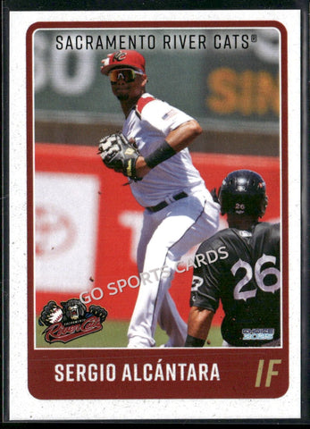 2025 Sacramento River Cats Sergio Alcantara