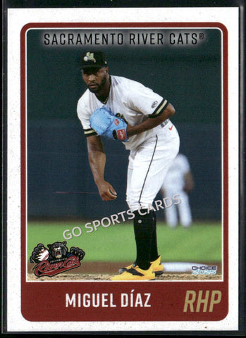 2025 Sacramento River Cats Miguel Diaz
