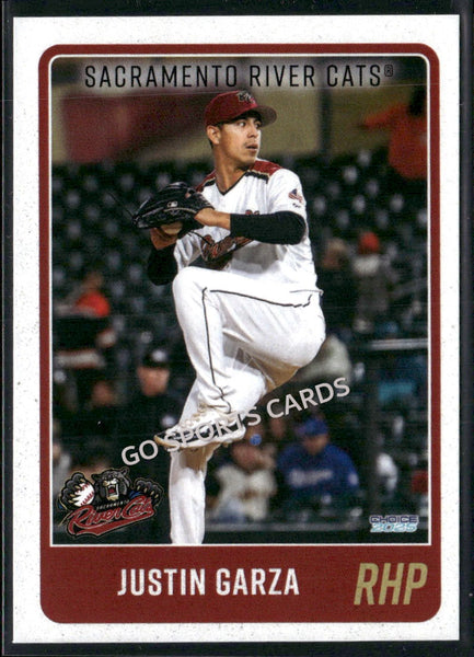 2025 Sacramento River Cats Justin Garza