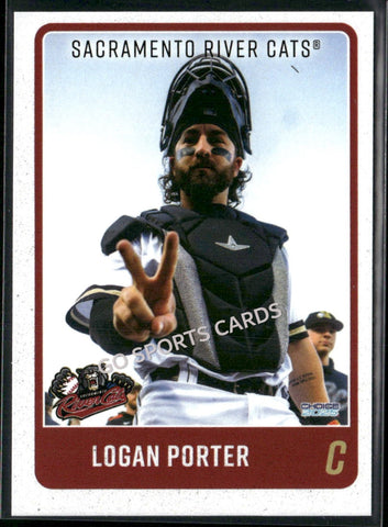2025 Sacramento River Cats Logan Porter