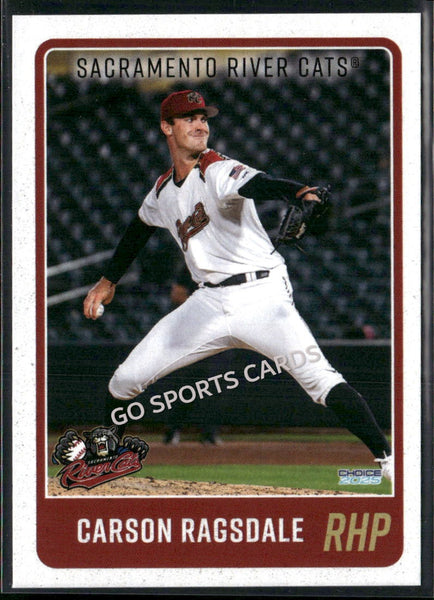 2025 Sacramento River Cats Carson Ragsdale