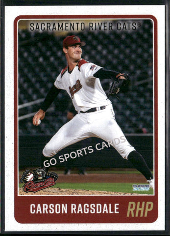 2025 Sacramento River Cats Carson Ragsdale