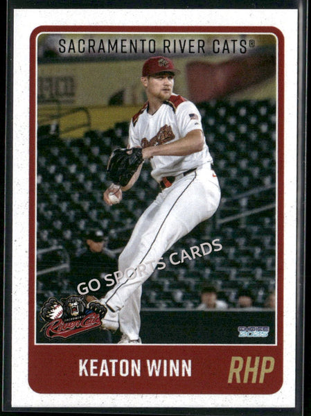 2025 Sacramento River Cats Keaton Winn
