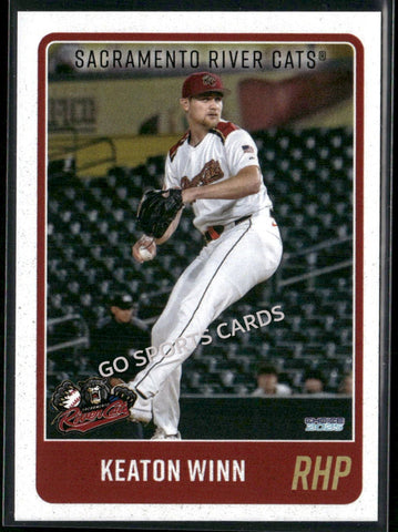 2025 Sacramento River Cats Keaton Winn