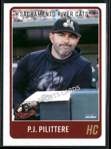 2025 Sacramento River Cats PJ Pilittere