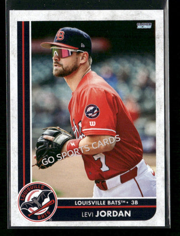 2025 Louisville Bats Levi Jordan