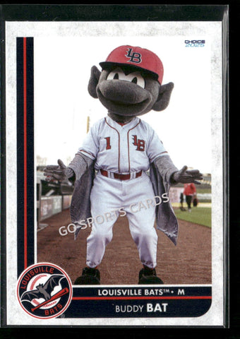2025 Louisville Bat Buddy Bat Mascot Checklist