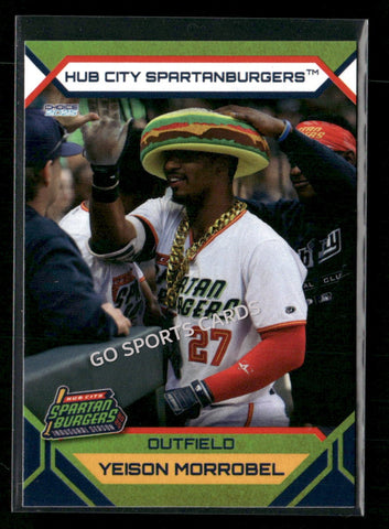 2025 Hub City Spartanburgers Yeison Morrobel