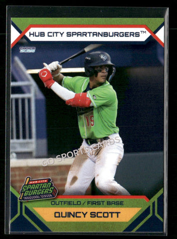 2025 Hub City Spartanburgers Quincy Scott