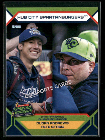 2025 Hub City Spartanburgers Dugan Andrews Pete Stasio