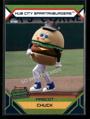 2025 Hub City Spartanburgers Chuck Mascot