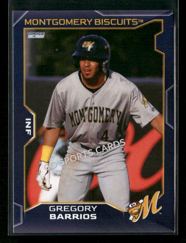 2025 Montgomery Biscuits Gregory Barrios