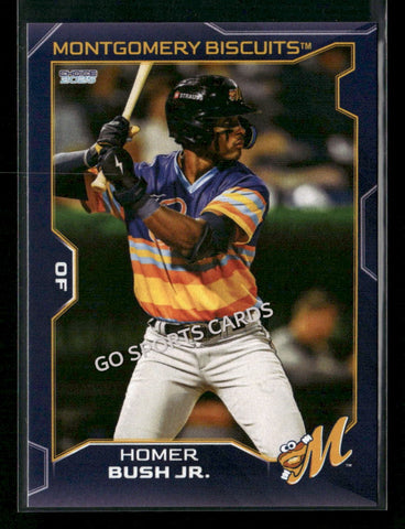 2025 Montgomery Biscuits Homer Bush Jr