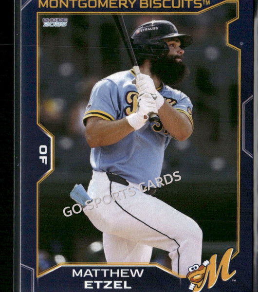 2025 Montgomery Biscuits Matthew Etzel