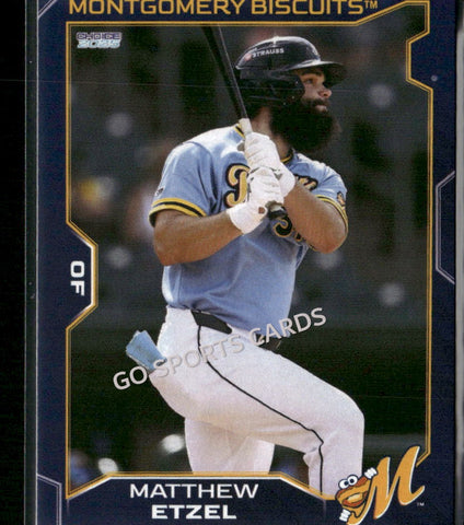 2025 Montgomery Biscuits Matthew Etzel
