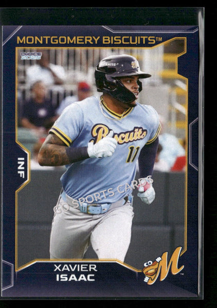 2025 Montgomery Biscuits Xavier Isaac