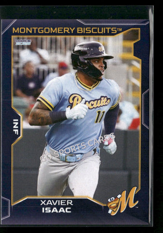 2025 Montgomery Biscuits Xavier Isaac