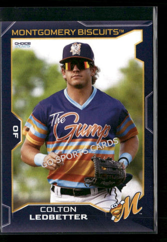 2025 Montgomery Biscuits Colton Ledbetter