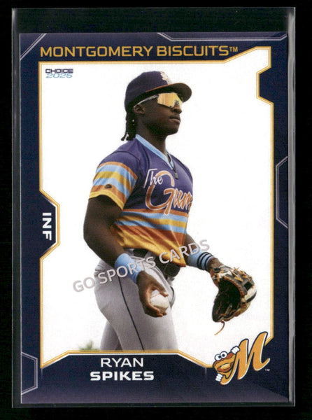 2025 Montgomery Biscuits Ryan Spikes