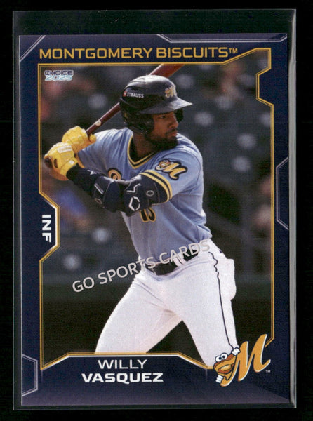 2025 Montgomery Biscuits Willy Vasquez