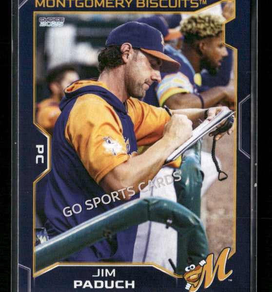 2025 Montgomery Biscuits Jim Paduch