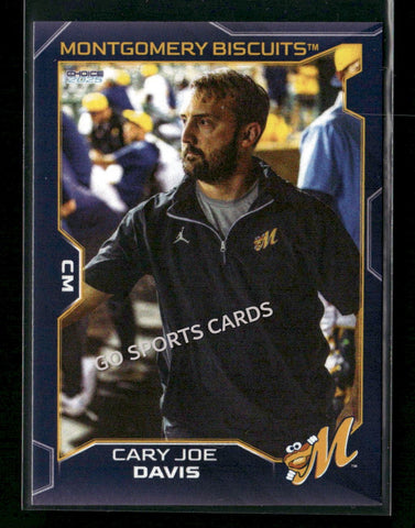 2025 Montgomery Biscuits Cary Joe Davis