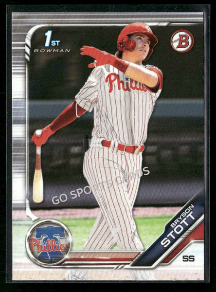 2019 Bowman Draft 1st Bryson Stott #BD-79 RC Rookie