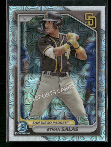 2024 Bowman Chrome Prospects Mojo Refractor Ethan Salas #BCP-102