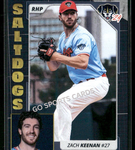 2024 Lincoln Saltdogs Zach Keenan