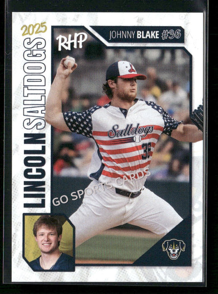 2025 Lincon Saltdogs Johnny Blake