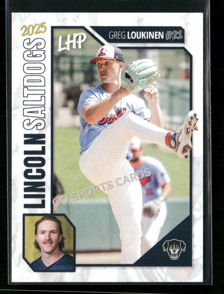 2025 Lincon Saltdogs Greg Loukinen
