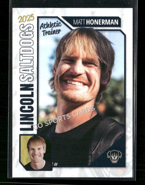 2025 Lincon Saltdogs Matt Honerman