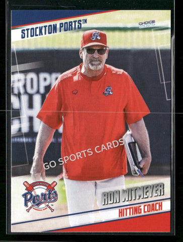 2025 Stockton Ports Ron Witmeyer