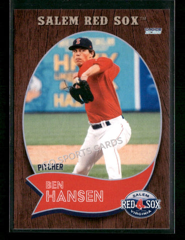 2025 Salem Red Sox Update Ben Hansen