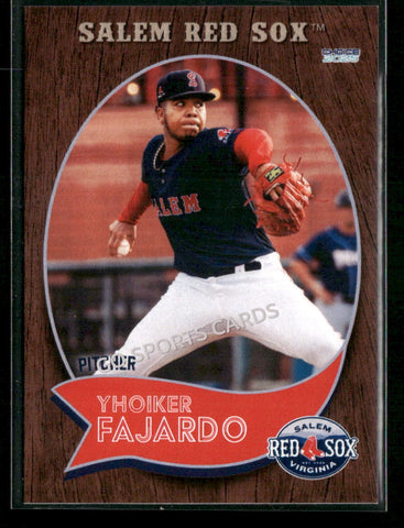 2025 Salem Red Sox Update Yhoiker Fajardo