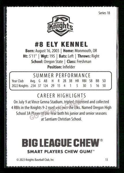 2023 Corvallis Knights Ely Kennel