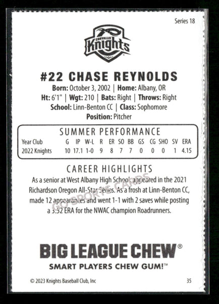 2023 Corvallis Knights Chase Reynolds