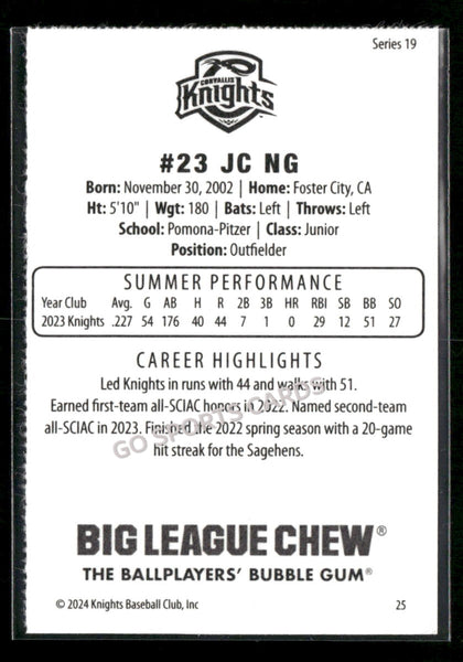 2024 Corvallis Knights JC Ng