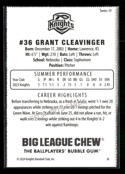 2024 Corvallis Knights Grant Cleavinger