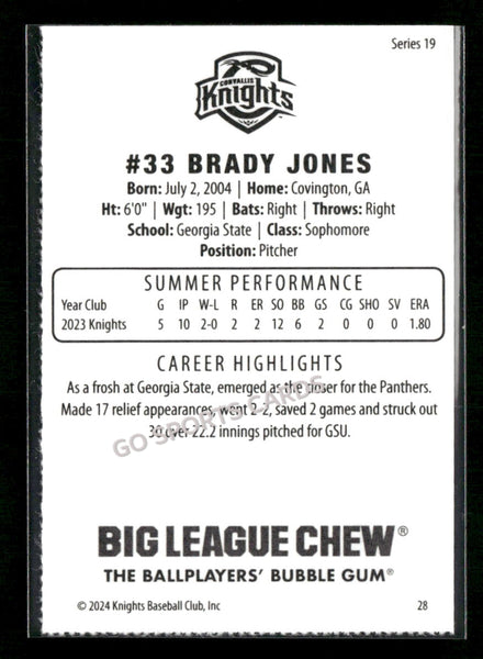 2024 Corvallis Knights Brady Jones