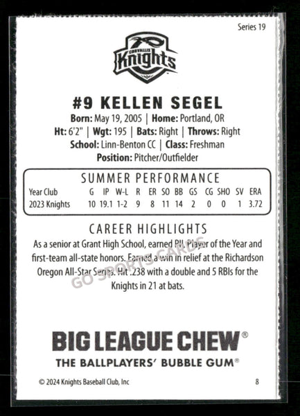 2024 Corvallis Knights Kellen Segel