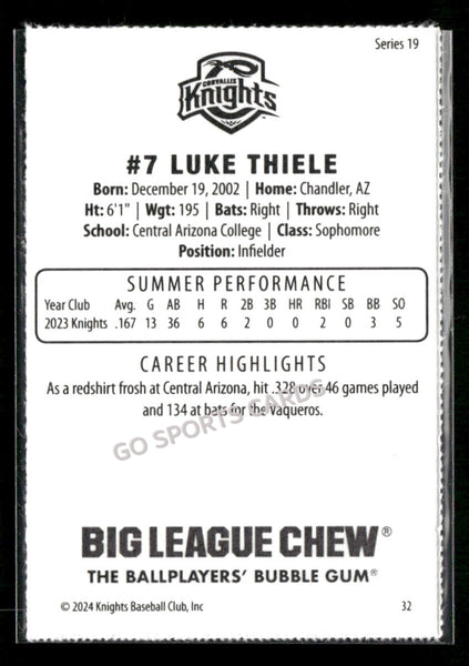 2024 Corvallis Knights Luke Thiele