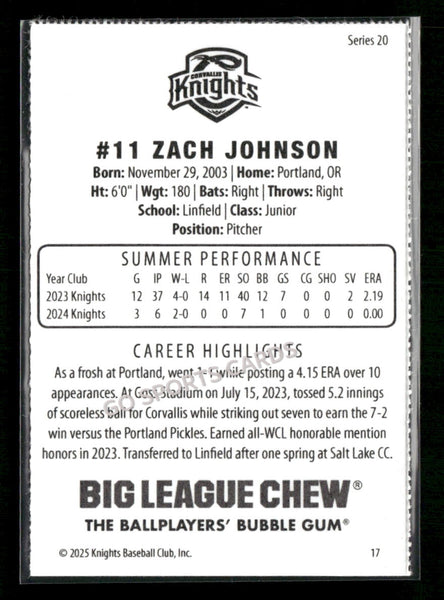 2025 Corvallis Knights Zach Johnson