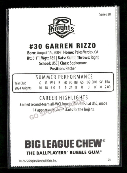 2025 Corvallis Knights Garren Rizzo